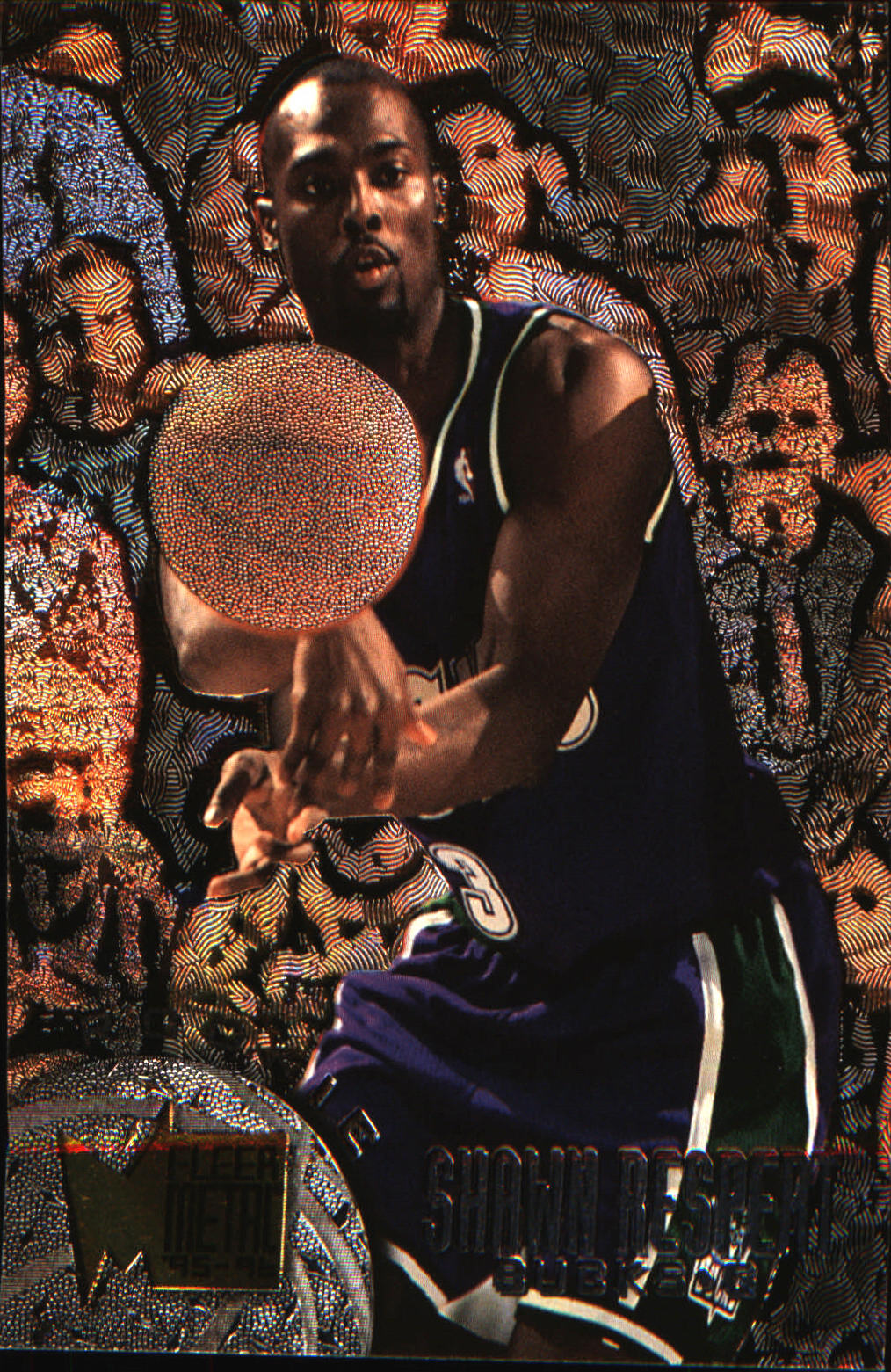 1995-96 Metal #166 Shawn Respert Rookie Rookie
