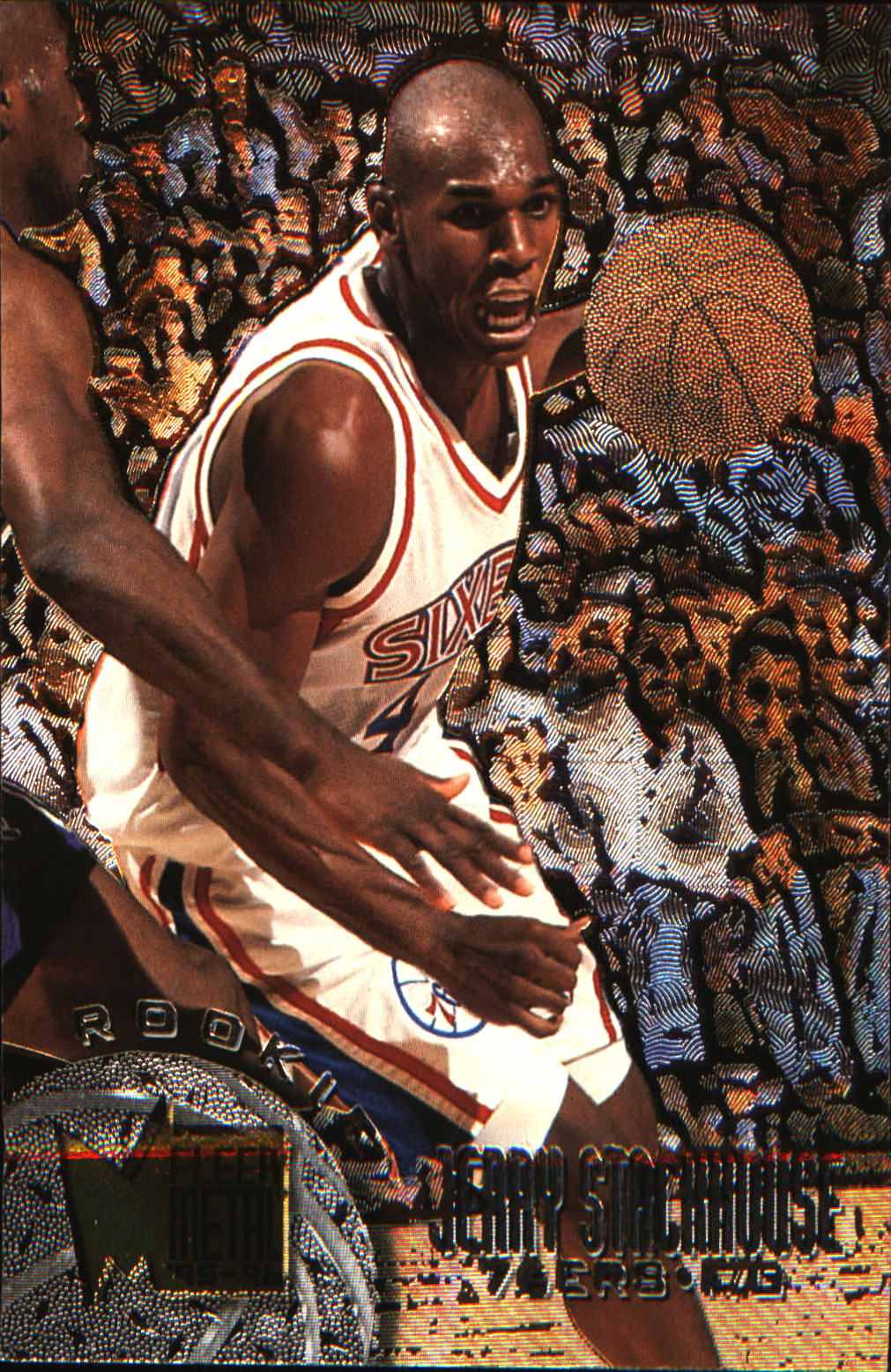 1995-96 Metal #179 Jerry Stackhouse Rookie Rookie