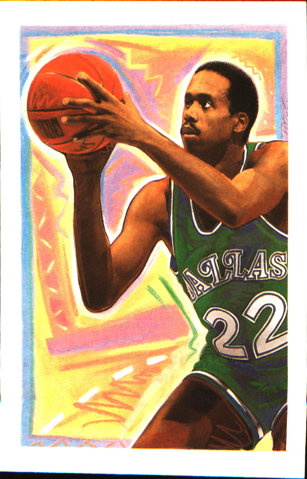 1990-91 Hoops #360 Rolando Blackman