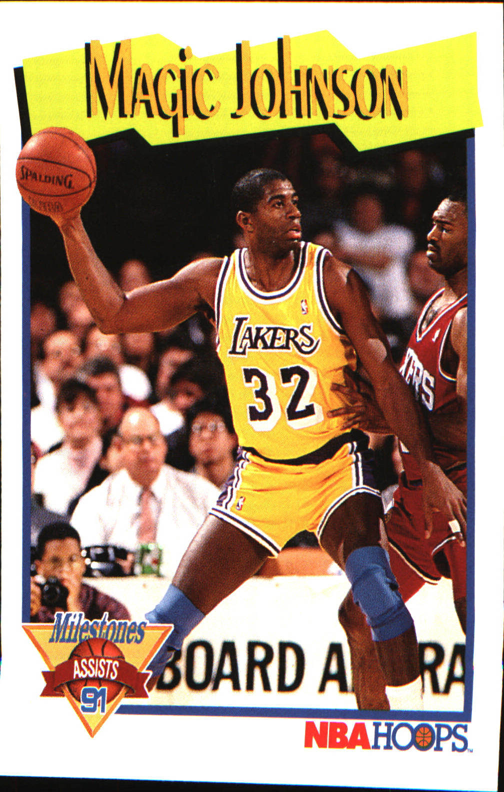 1991-92 Hoops #316 Magic Johnson