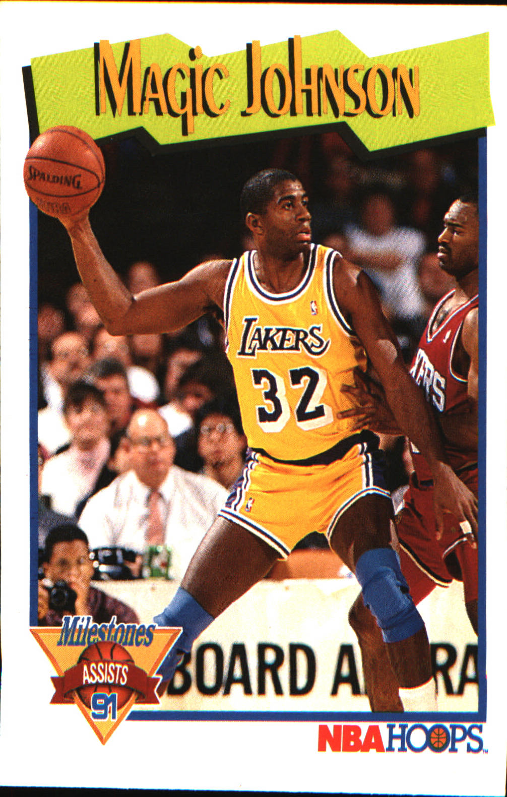 1991-92 Hoops #316 Magic Johnson