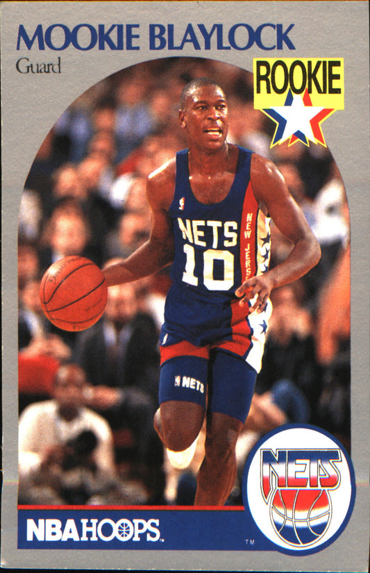 1990 Hoops Team Night New Jersey Nets #NNO Mookie Blaylock