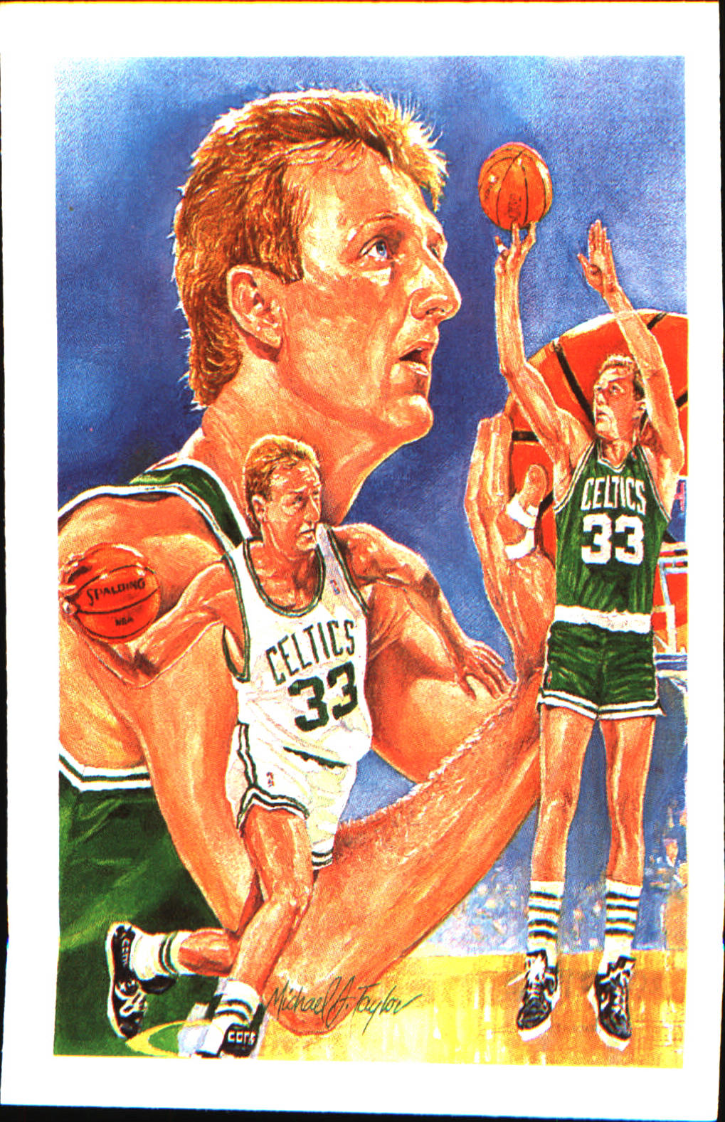 1990-91 Hoops #356 Larry Bird