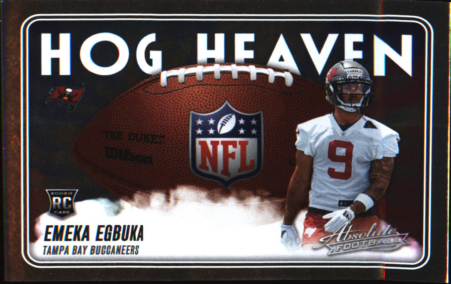2025 Panini Absolute Hog Heaven #HH-EEA Emeka Egbuka