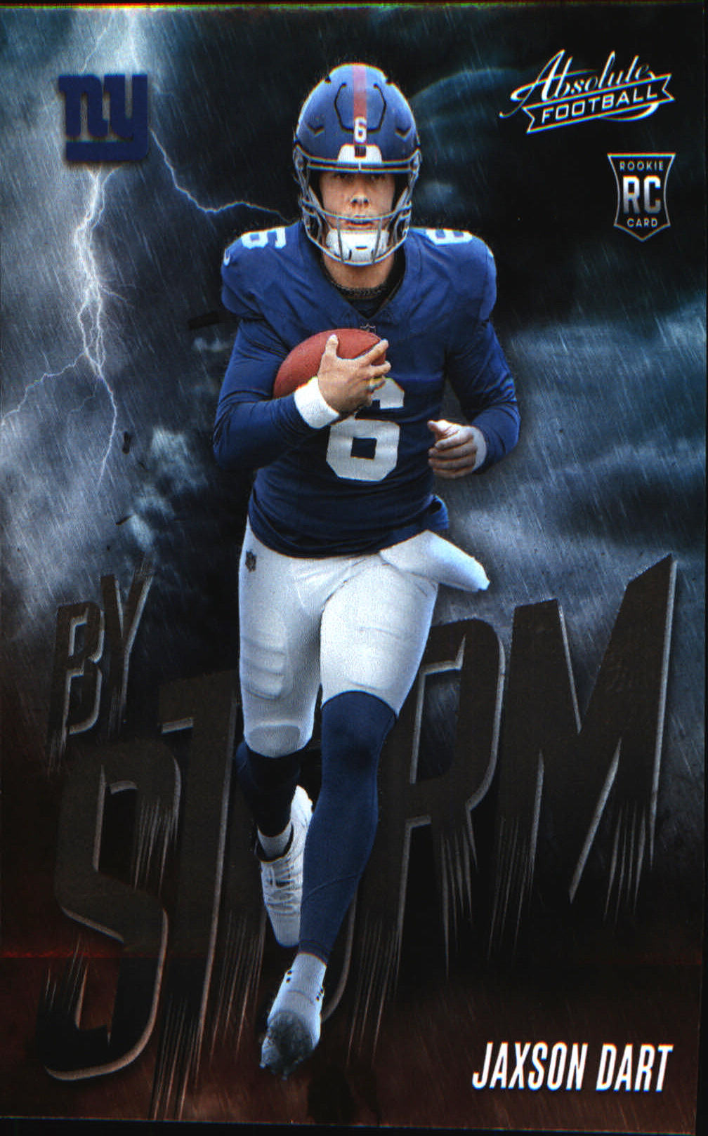2025 Panini Absolute By Storm #7 Jaxson Dart