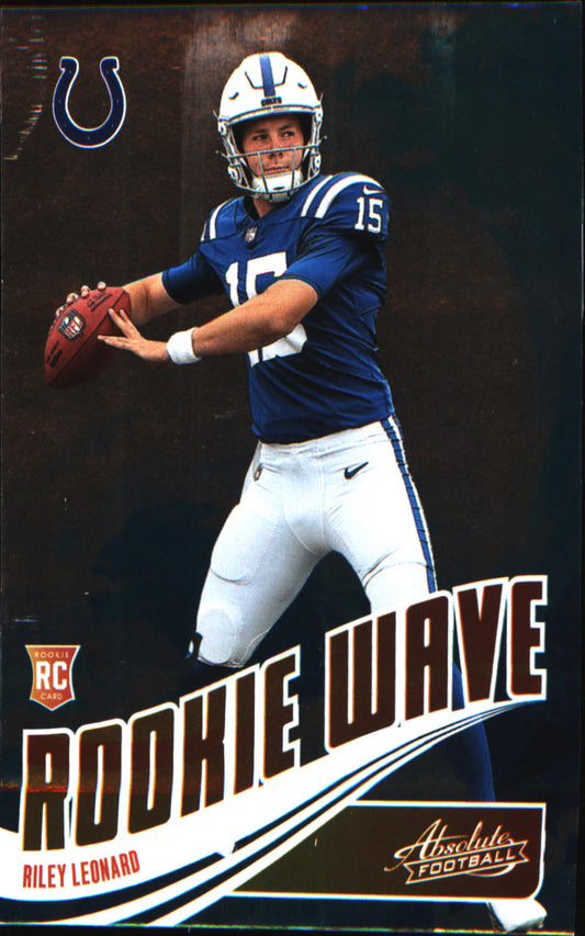 2025 Panini Absolute Rookie Wave #RW-RLD Riley Leonard