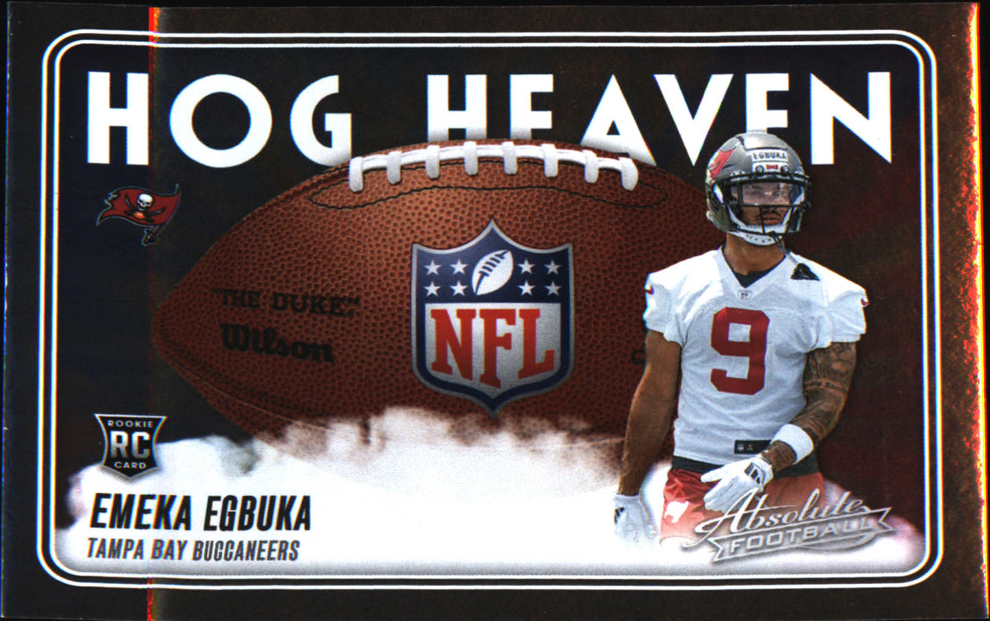 2025 Panini Absolute Hog Heaven #HH-EEA Emeka Egbuka