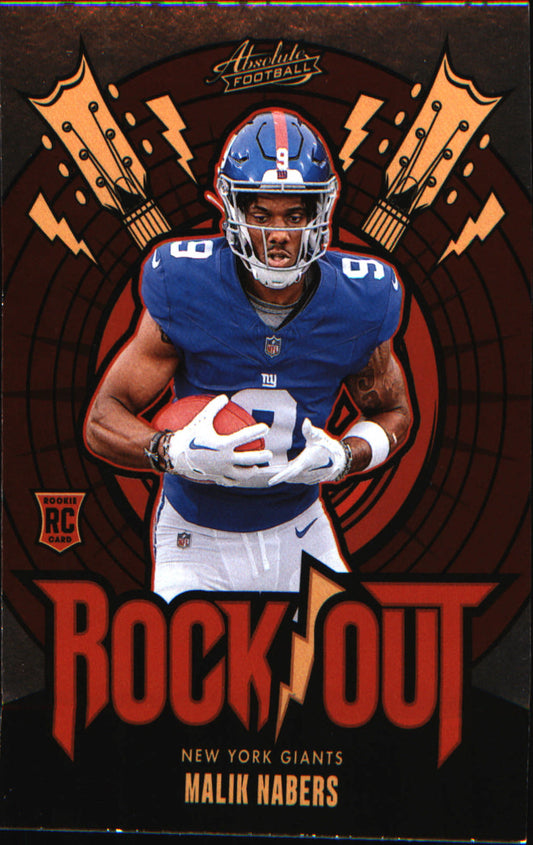 2024 Panini Absolute Rock Out #RO-MNS Malik Nabers