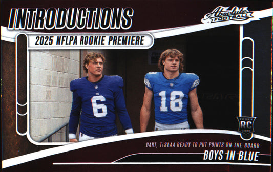 2025 Panini Absolute Introductions #I-JDT Boys In Blue