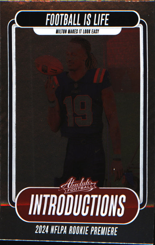2024 Panini Absolute Introductions #I-JMN Joe Milton III