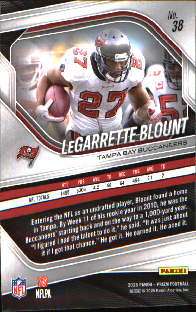 2025 Panini Prizm #38 LeGarrette Blount