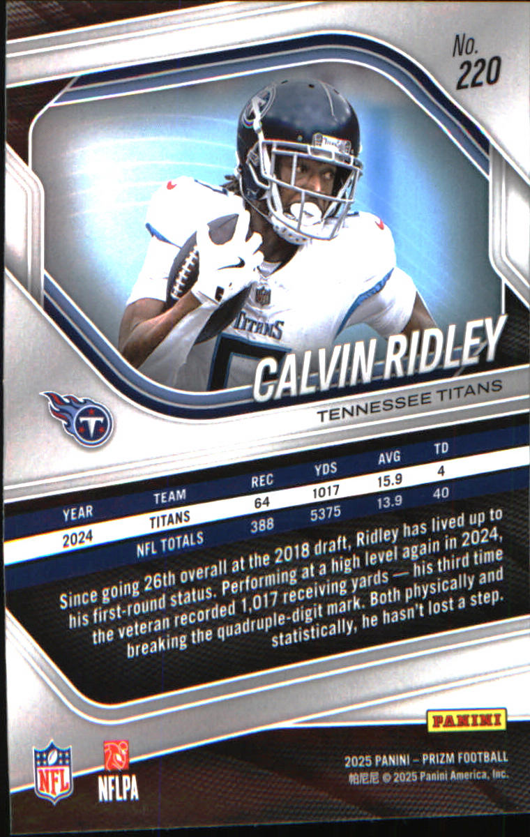 2025 Panini Prizm #220 Calvin Ridley