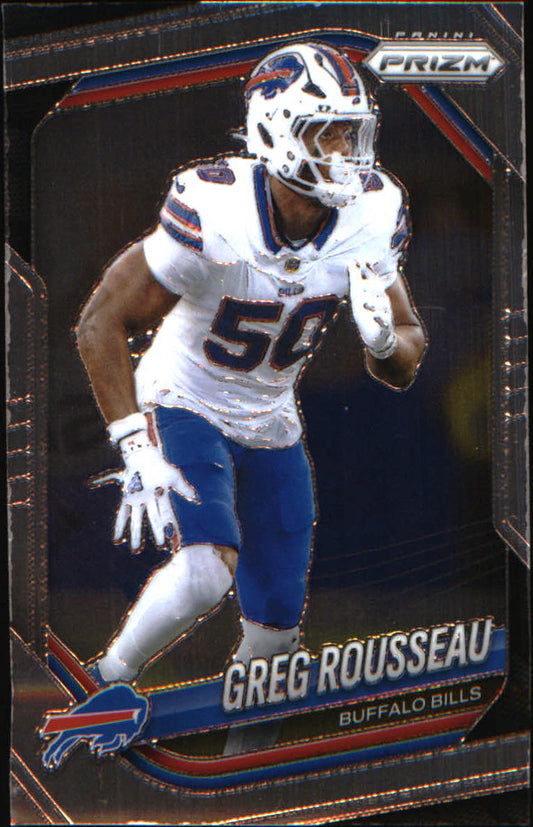 2025 Panini Prizm #9 Greg Rousseau