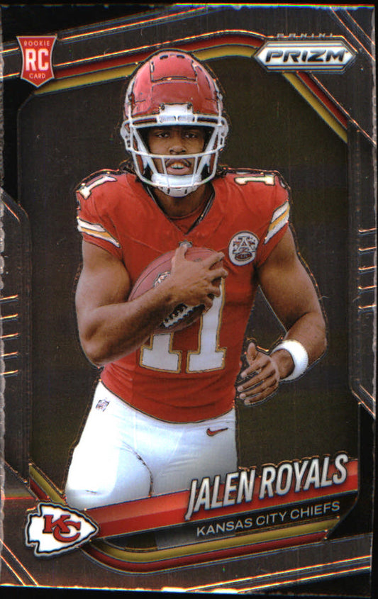 2025 Panini Prizm #341 Jalen Royals Rookie Rookie