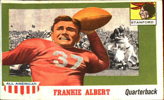1955 Topps All-American #67 Frankie Albert