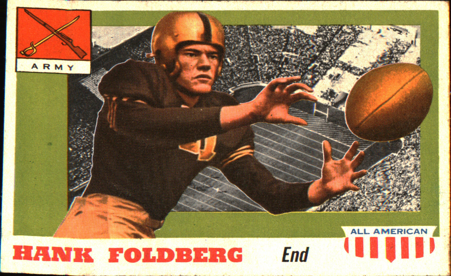 1955 Topps All-American #32 Hank Foldberg