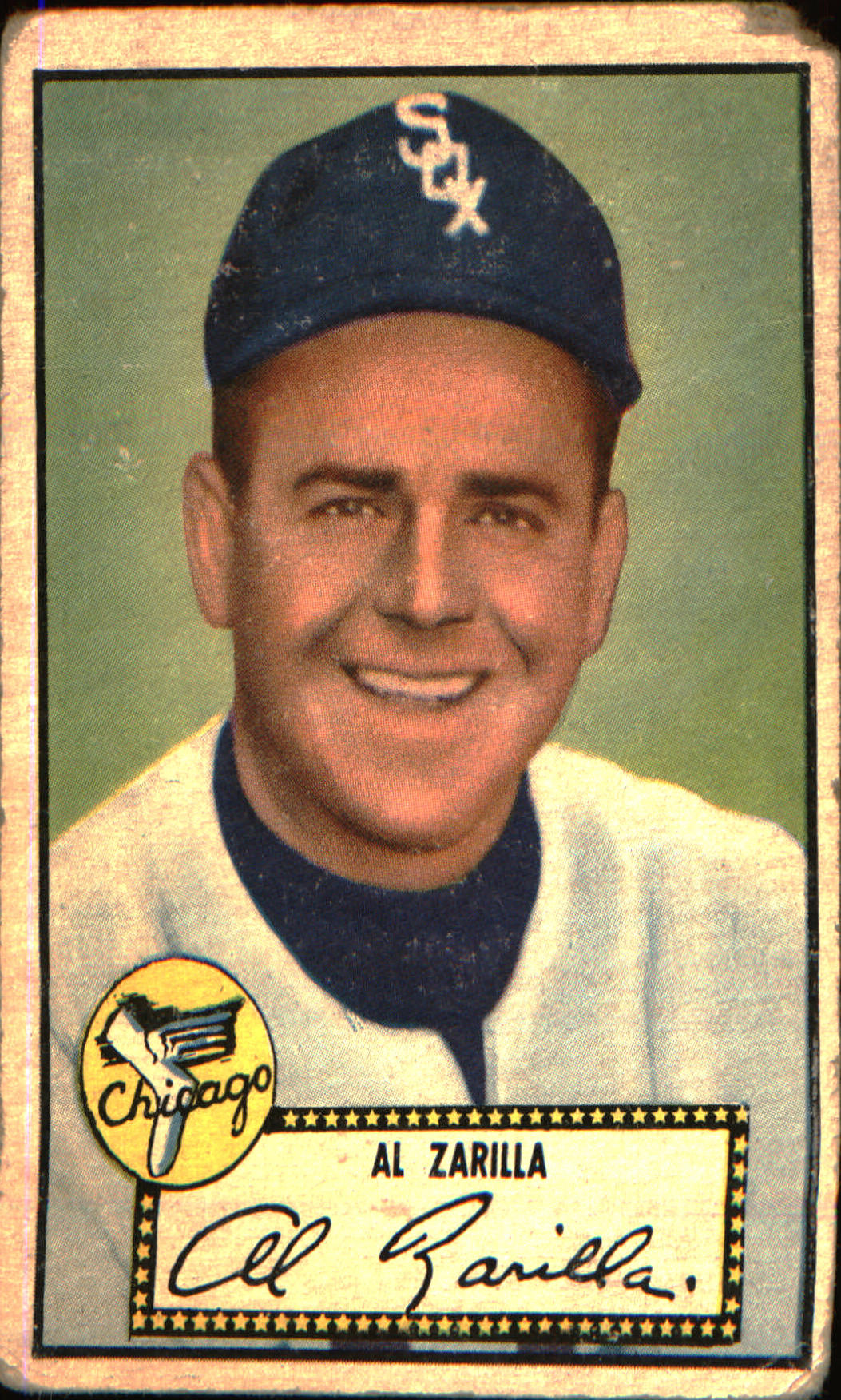 1952 Topps #70 Al Zarilla