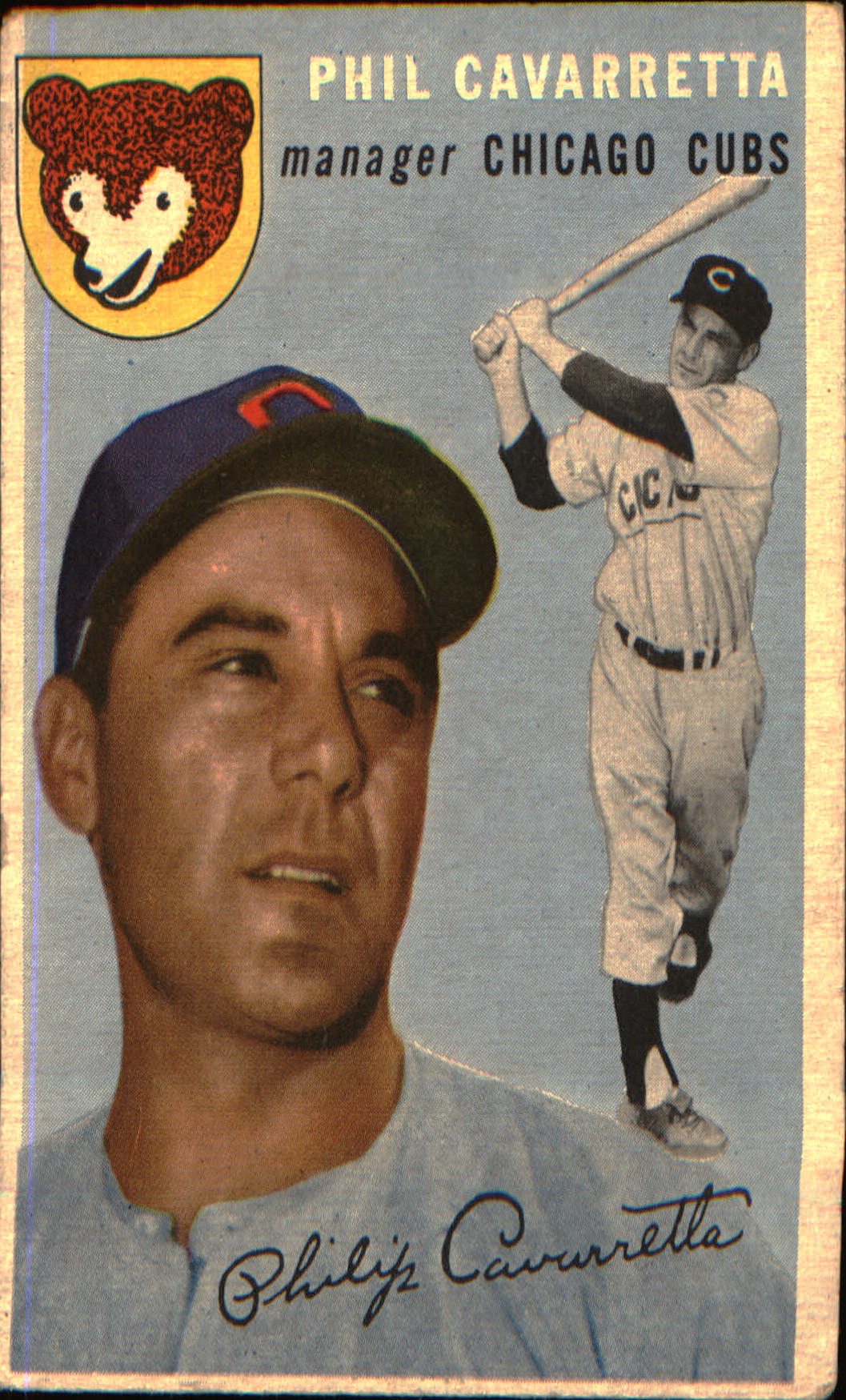 1954 Topps #55 Phil Cavarretta