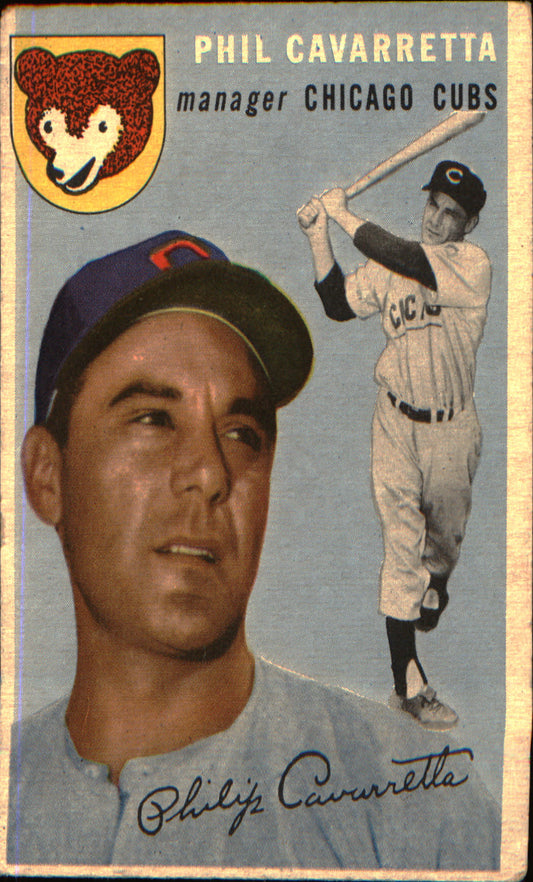 1954 Topps #55 Phil Cavarretta