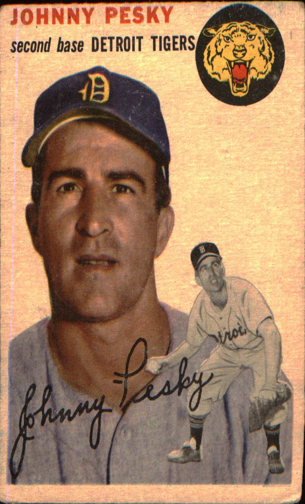 1954 Topps #63 Johnny Pesky