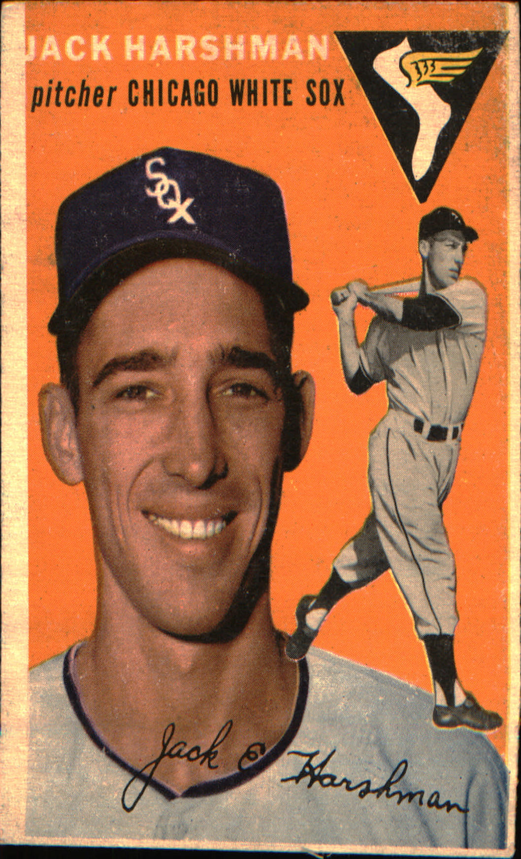 1954 Topps #173 Jack Harshman Rookie Rookie