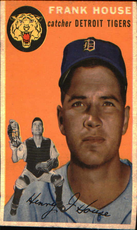 1954 Topps #163 Frank House