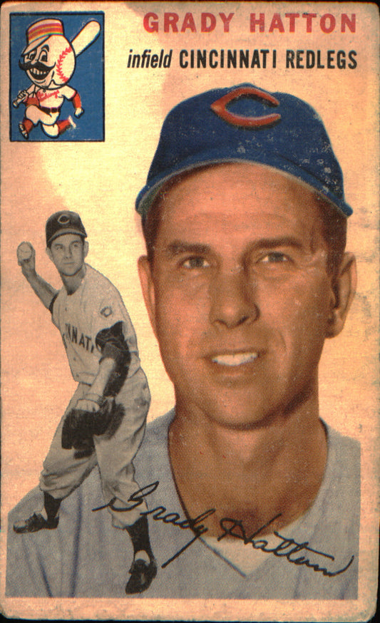 1954 Topps #208 Grady Hatton