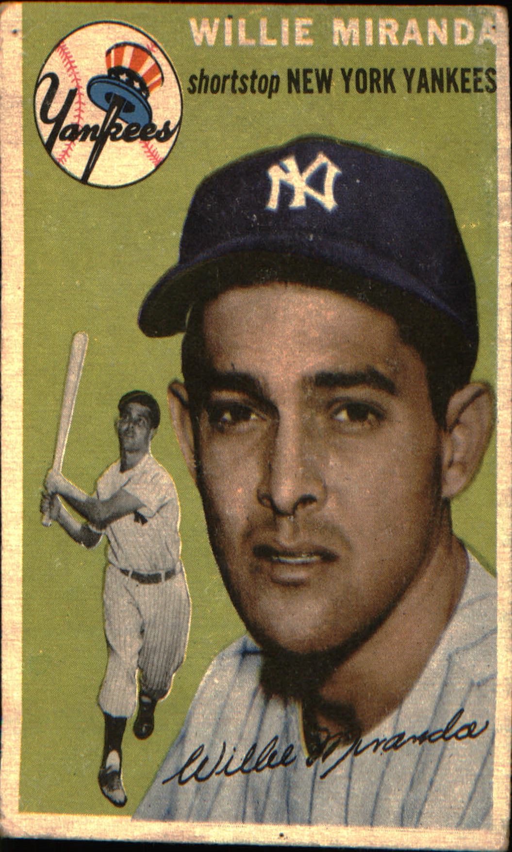 1954 Topps #56 Willie Miranda