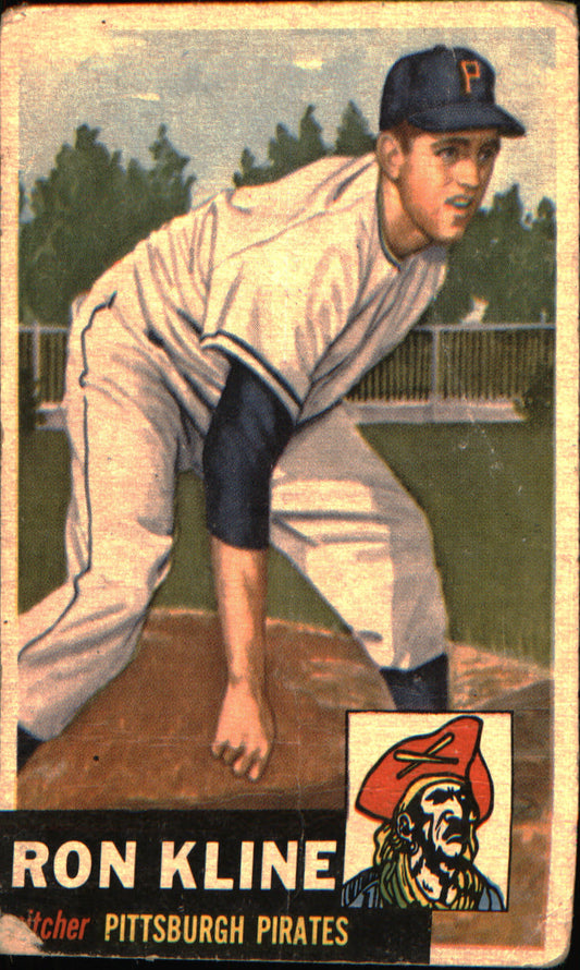 1953 Topps #175 Ron Kline Rookie Rookie