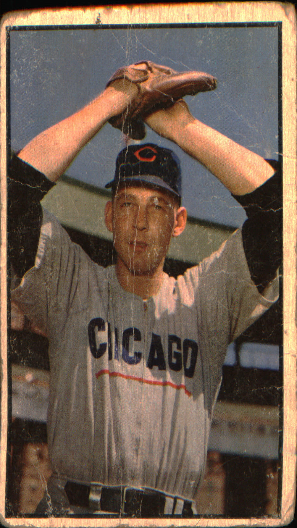 1953 Bowman Color #71 Paul Minner