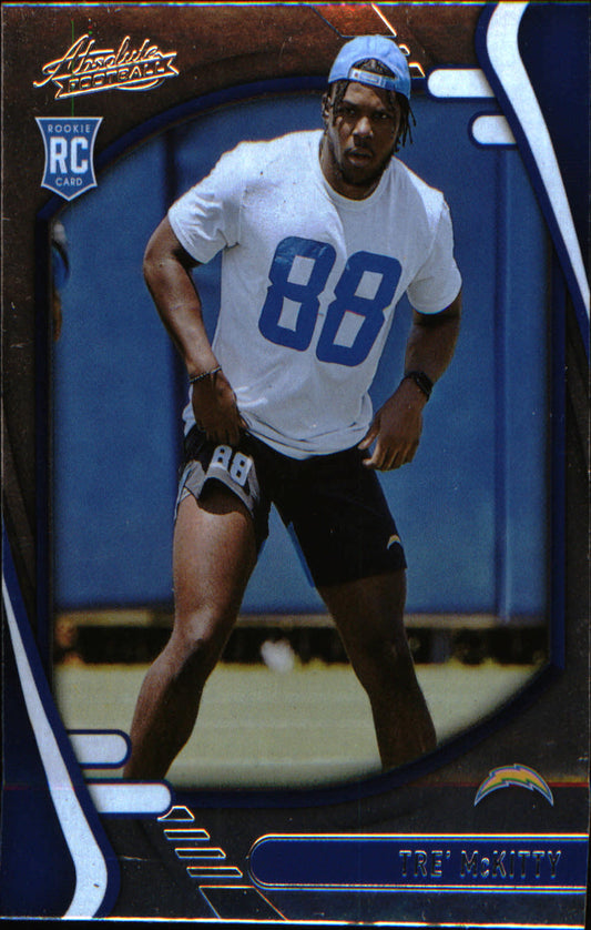 2021 Panini Absolute Retail #182 Tre' McKitty Rookie Rookie