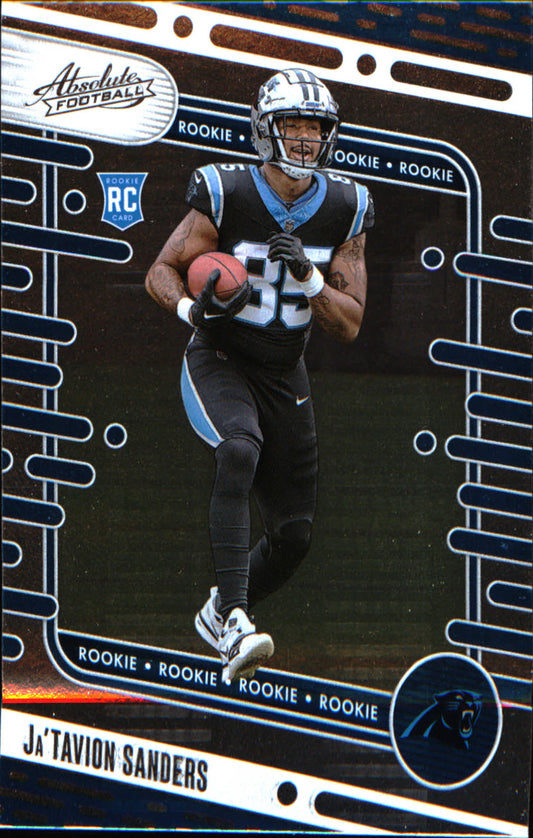 2024 Panini Absolute Retail #177 Ja'Tavion Sanders Rookie Rookie