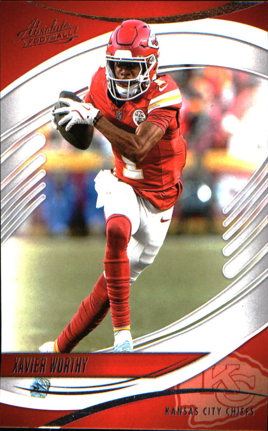 2025 Panini Absolute Retail #13 Xavier Worthy