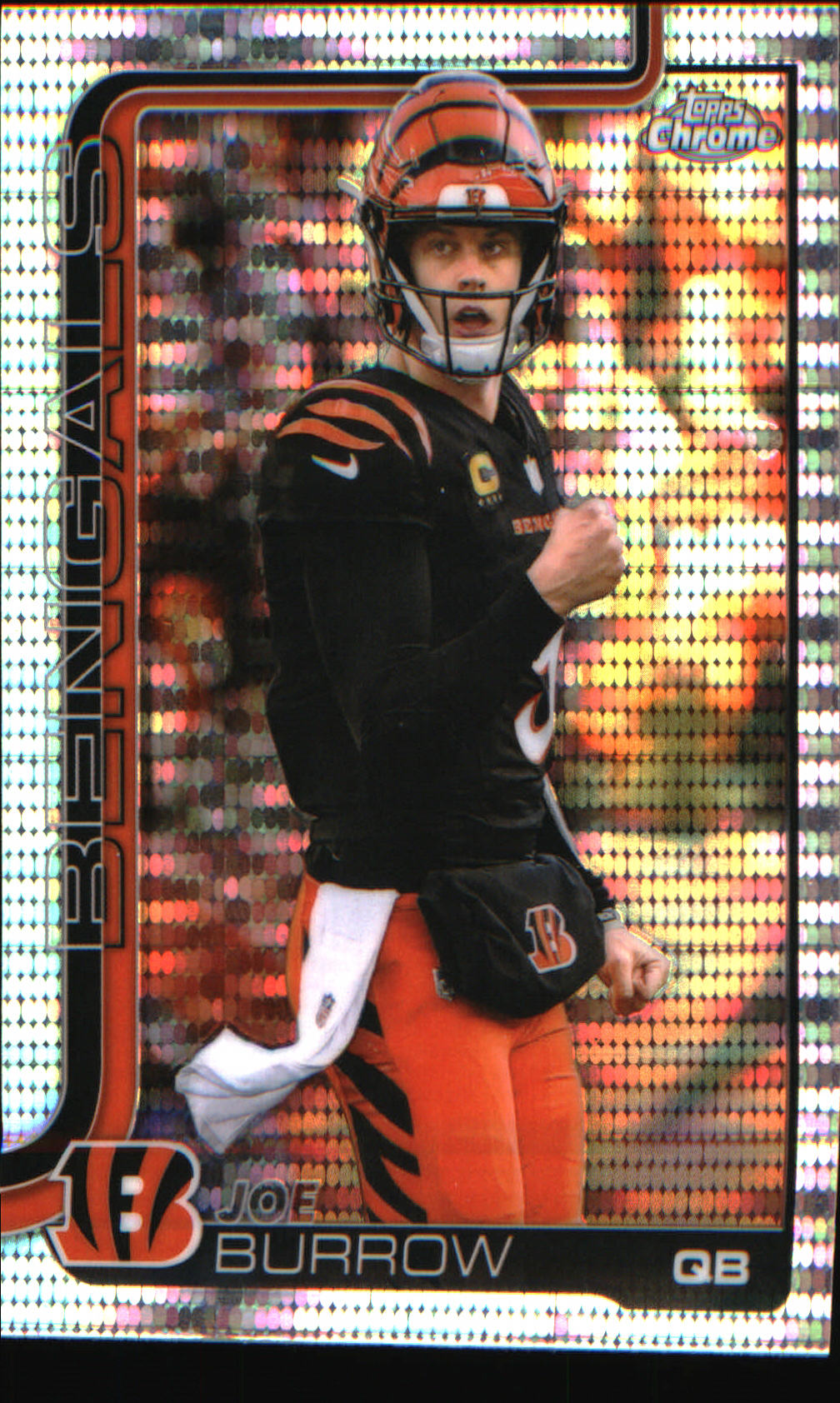 2025 Topps Chrome Pulsar Refractor #61 Joe Burrow
