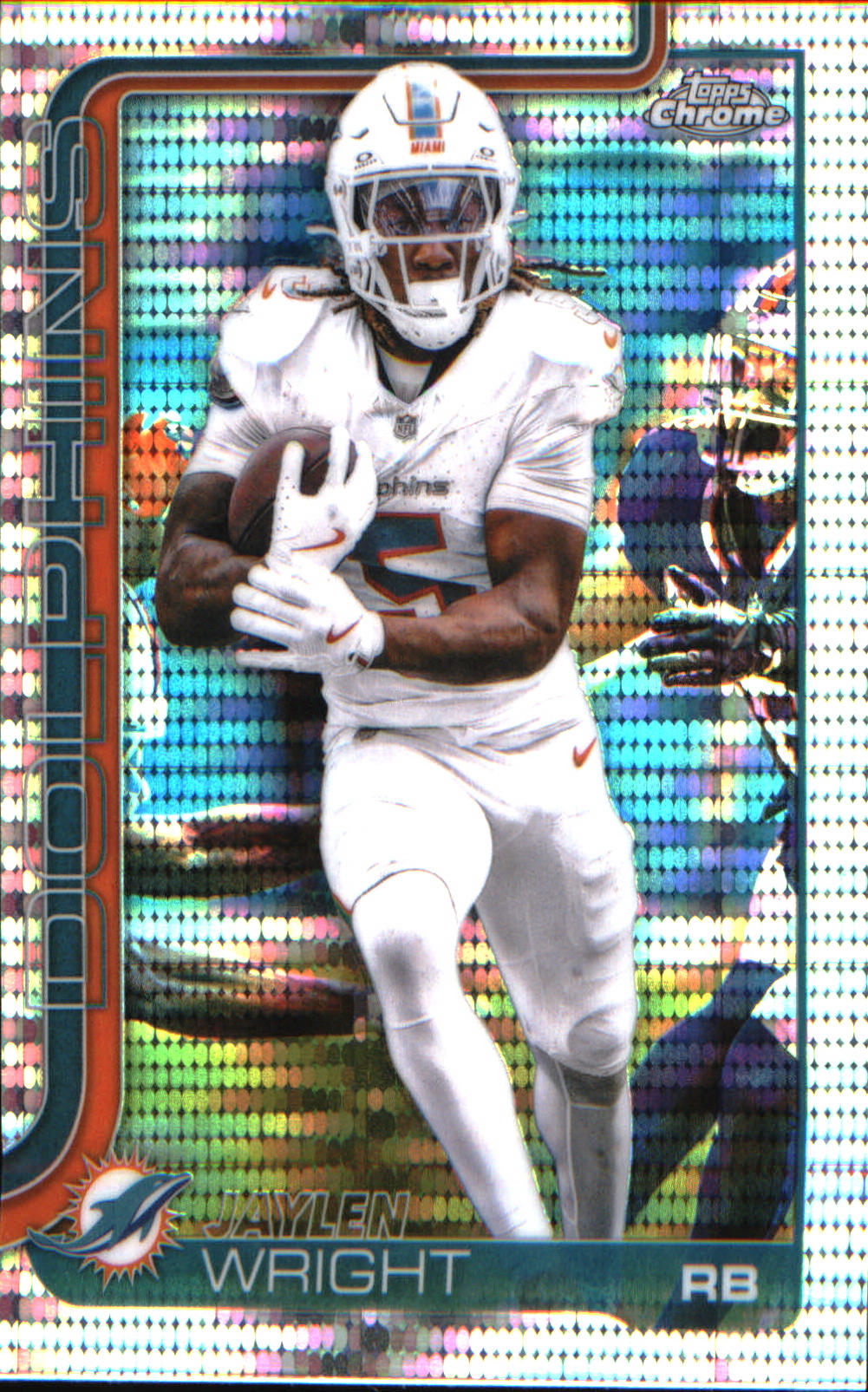 2025 Topps Chrome Pulsar Refractor #190 Jaylen Wright