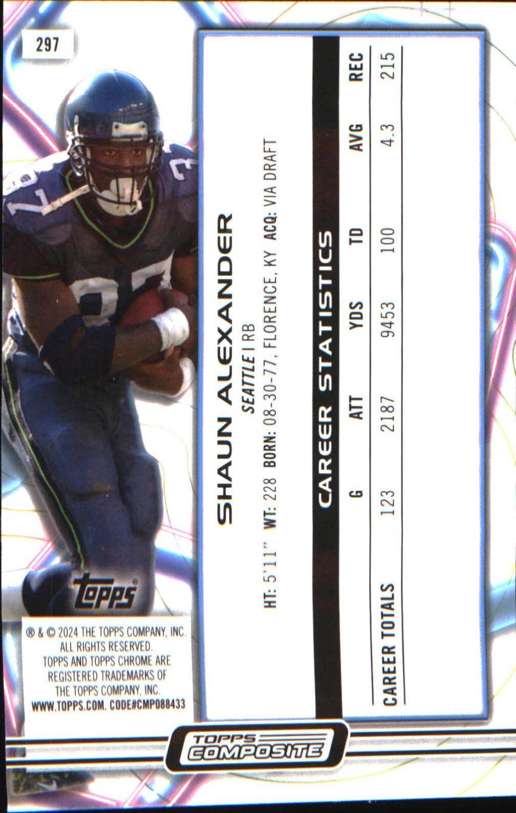 2023 Topps Composite #297 Shaun Alexander