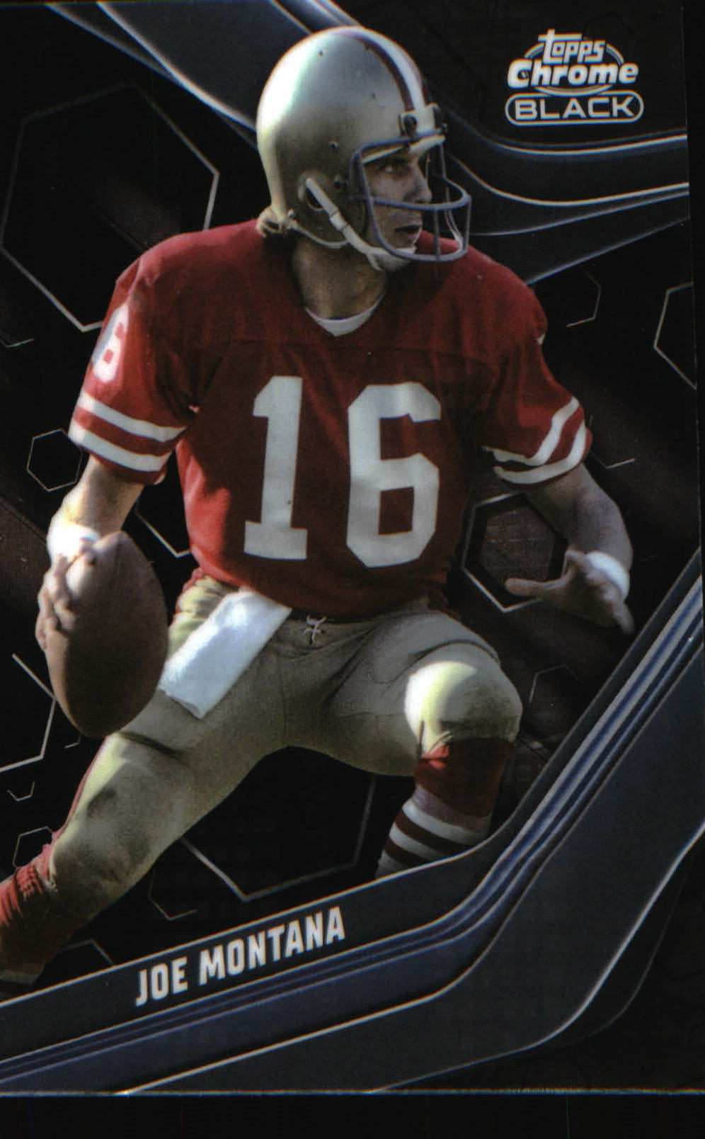 2023 Topps Composite Topps Chrome Black #145 Joe Montana