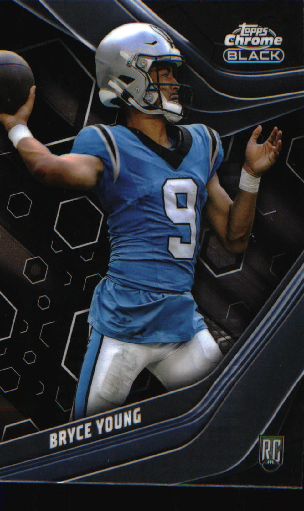 2023 Topps Composite Topps Chrome Black #106 Bryce Young Rookie Rookie