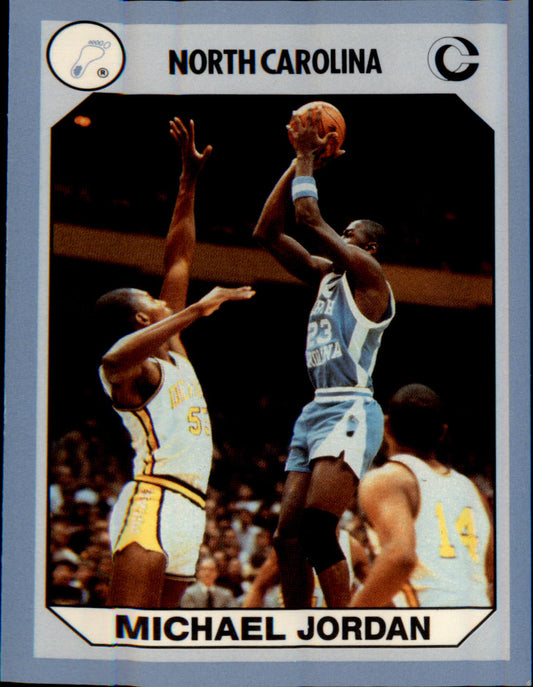 1990-91 Collegiate Collection North Carolina Tar Heels #44 Michael Jordan