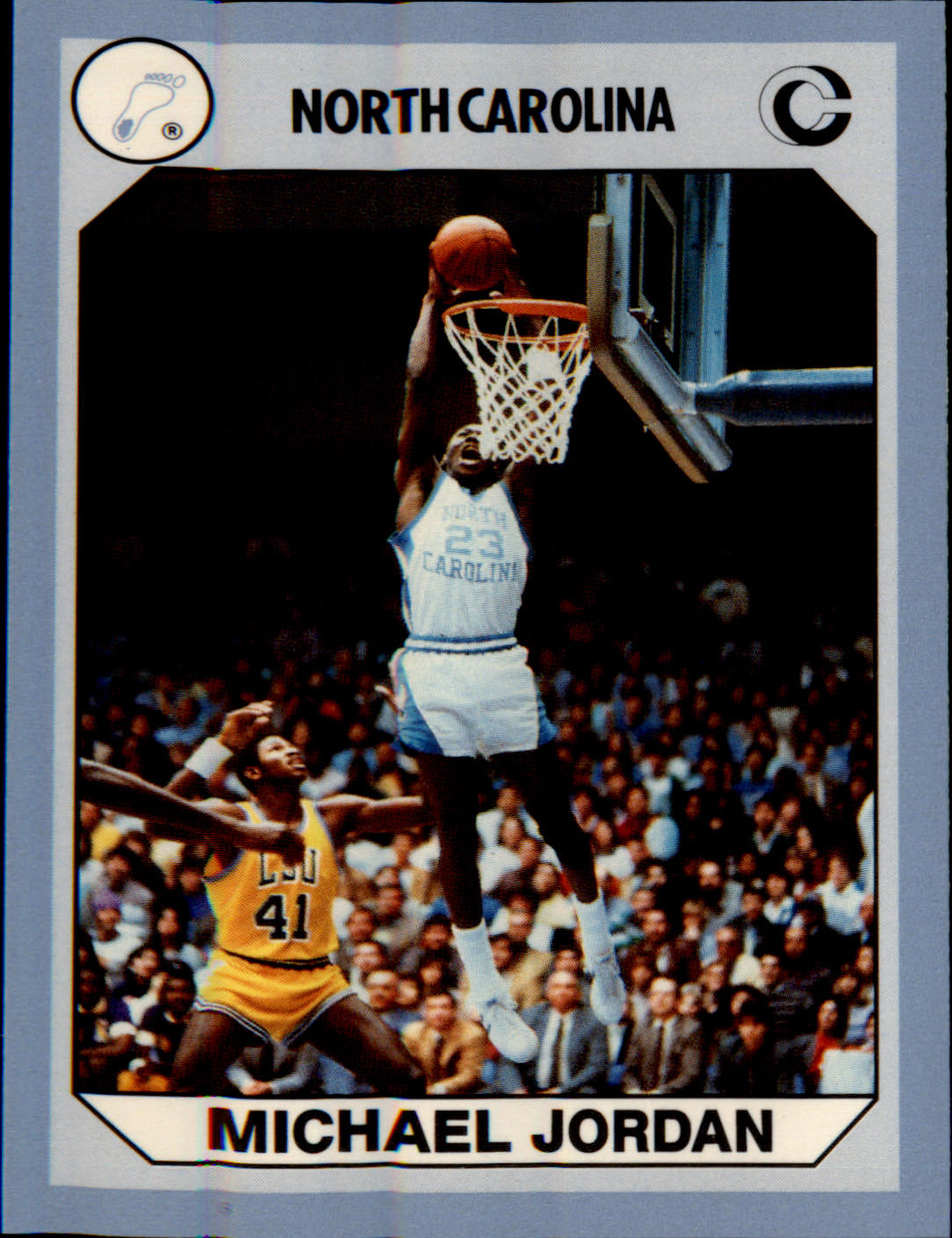1990-91 Collegiate Collection North Carolina Tar Heels #93 Michael Jordan