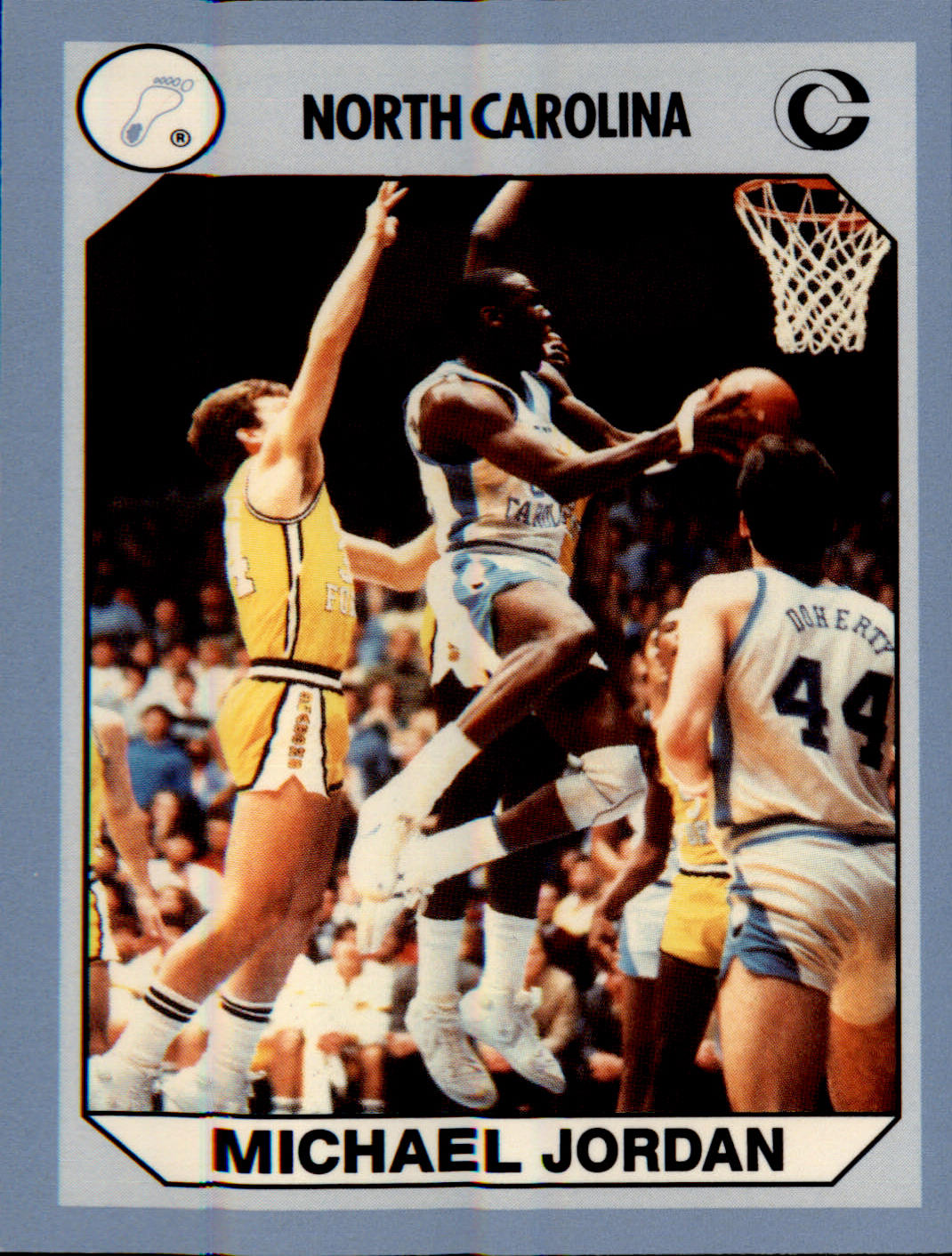 1990-91 Collegiate Collection North Carolina Tar Heels #3 Michael Jordan