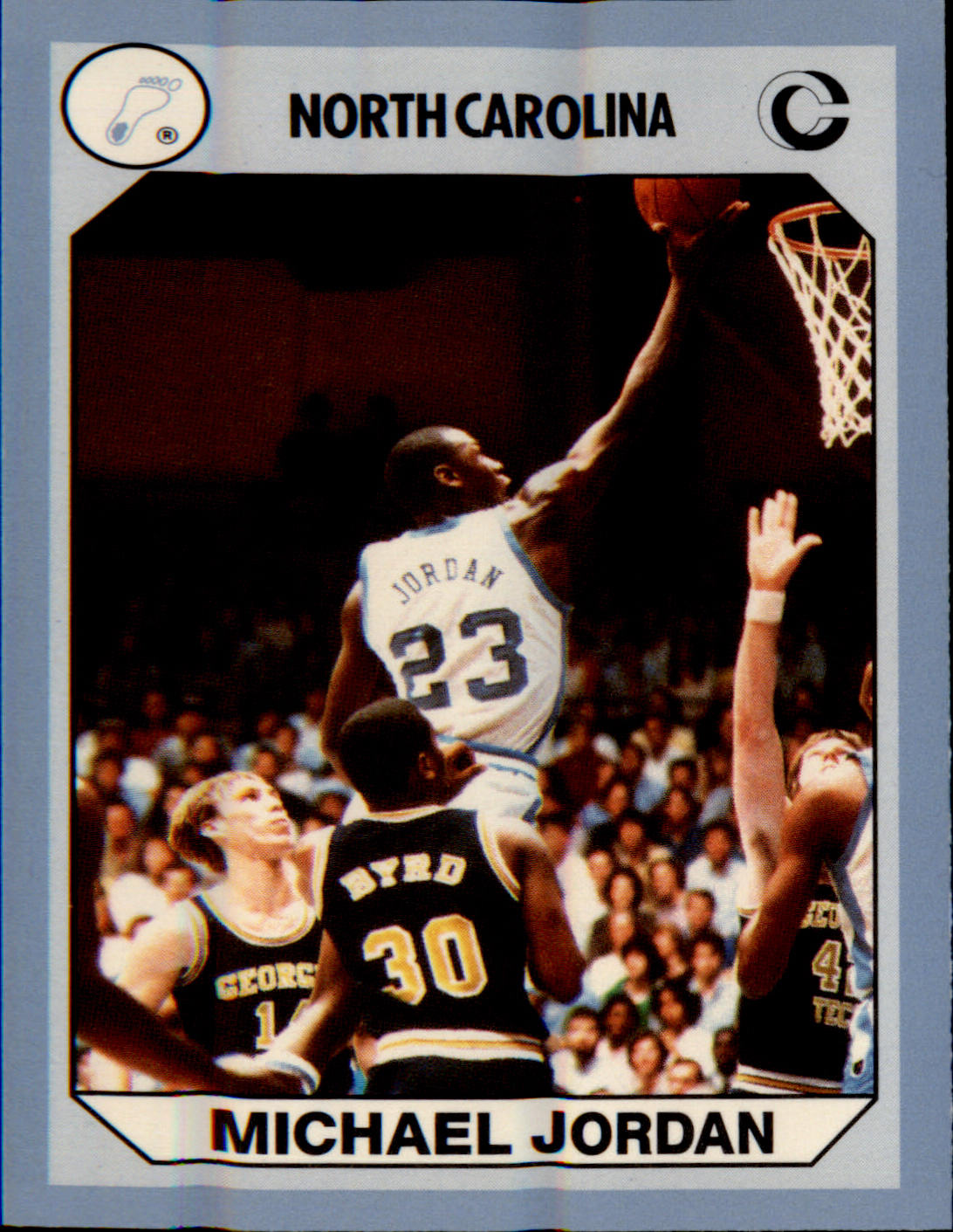 1990-91 Collegiate Collection North Carolina Tar Heels #89 Michael Jordan