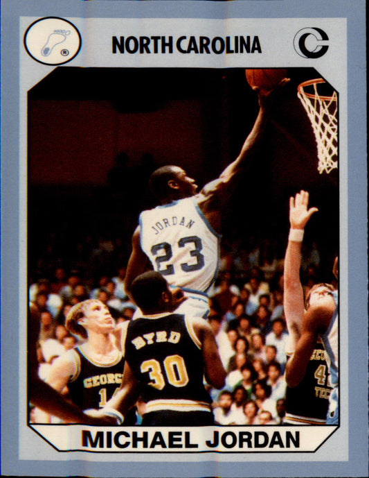 1990-91 Collegiate Collection North Carolina Tar Heels #89 Michael Jordan