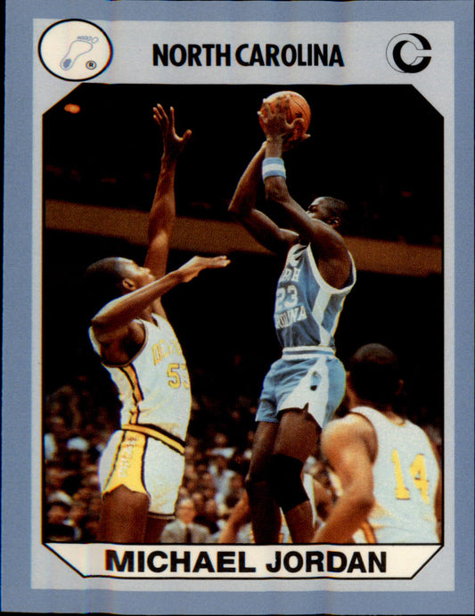 1990-91 Collegiate Collection North Carolina Tar Heels #44 Michael Jordan