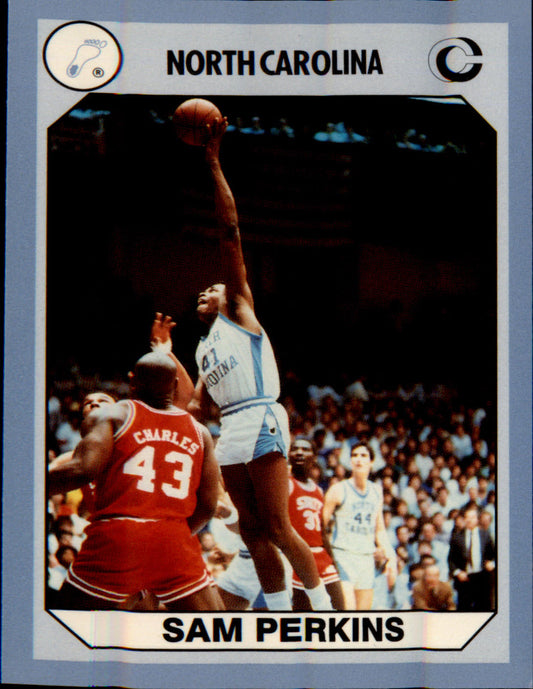 1990-91 Collegiate Collection North Carolina Tar Heels #54 Sam Perkins