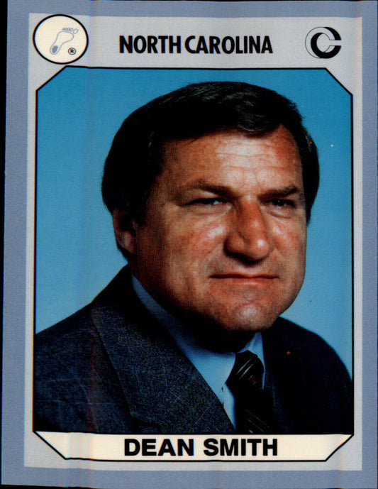 1990-91 Collegiate Collection North Carolina Tar Heels #52 Dean Smith