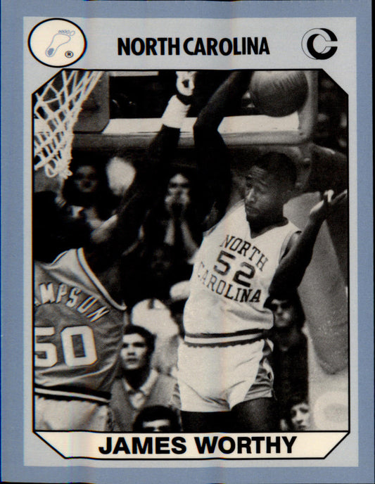 1990-91 Collegiate Collection North Carolina Tar Heels #152 James Worthy