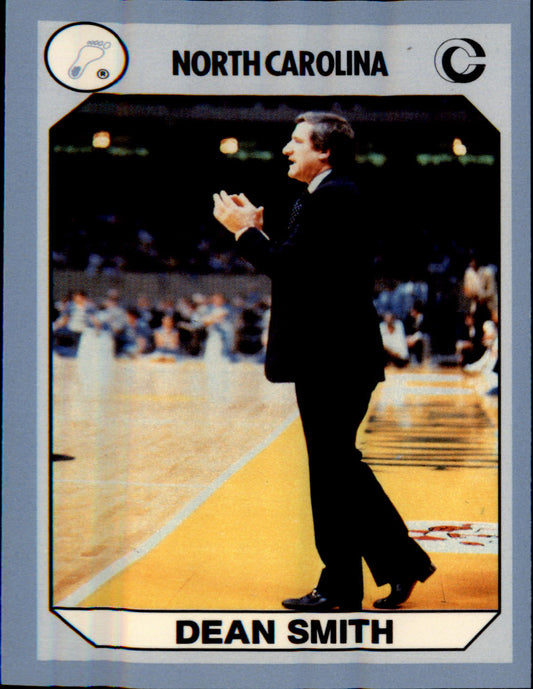1990-91 Collegiate Collection North Carolina Tar Heels #1 Dean Smith