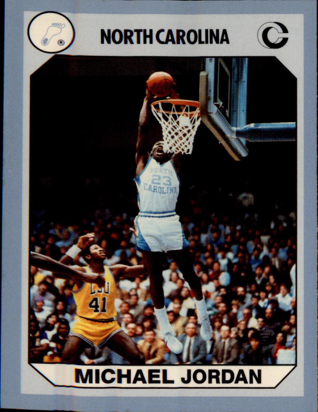 1990-91 Collegiate Collection North Carolina Tar Heels #93 Michael Jordan