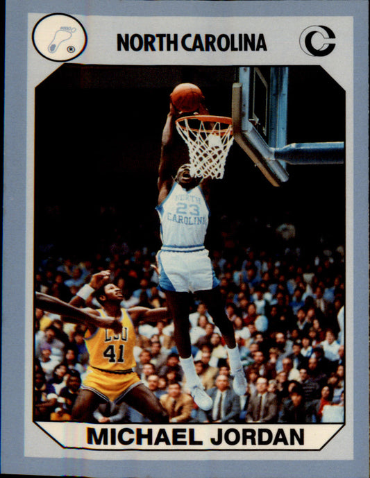 1990-91 Collegiate Collection North Carolina Tar Heels #93 Michael Jordan